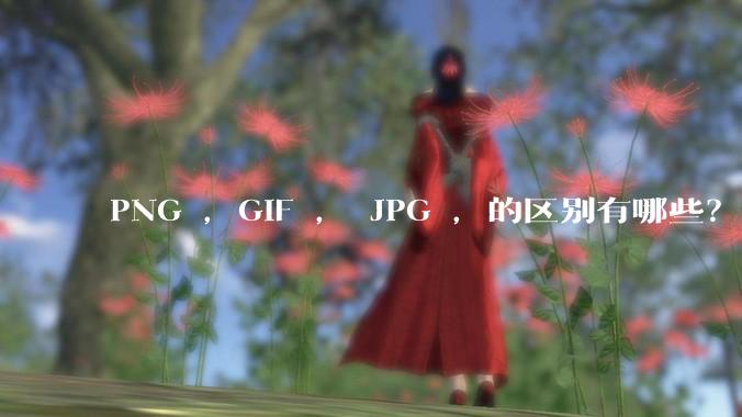PNG ，GIF ， JPG ，的区别有哪些？