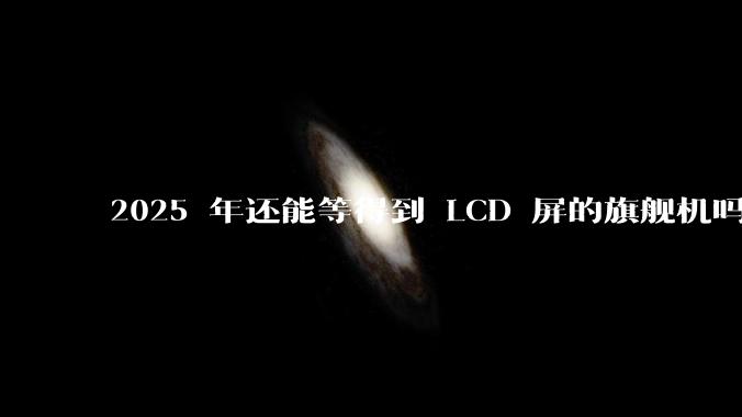 2025 年还能等得到 LCD 屏的旗舰机吗？