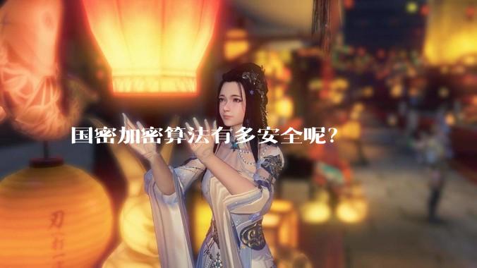 国密加密算法有多安全呢？